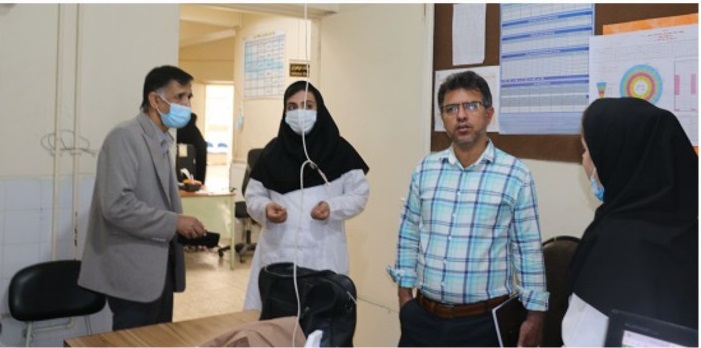 از مرکز خدمات جامع سلامت شهر خیرآباد بازدید شد