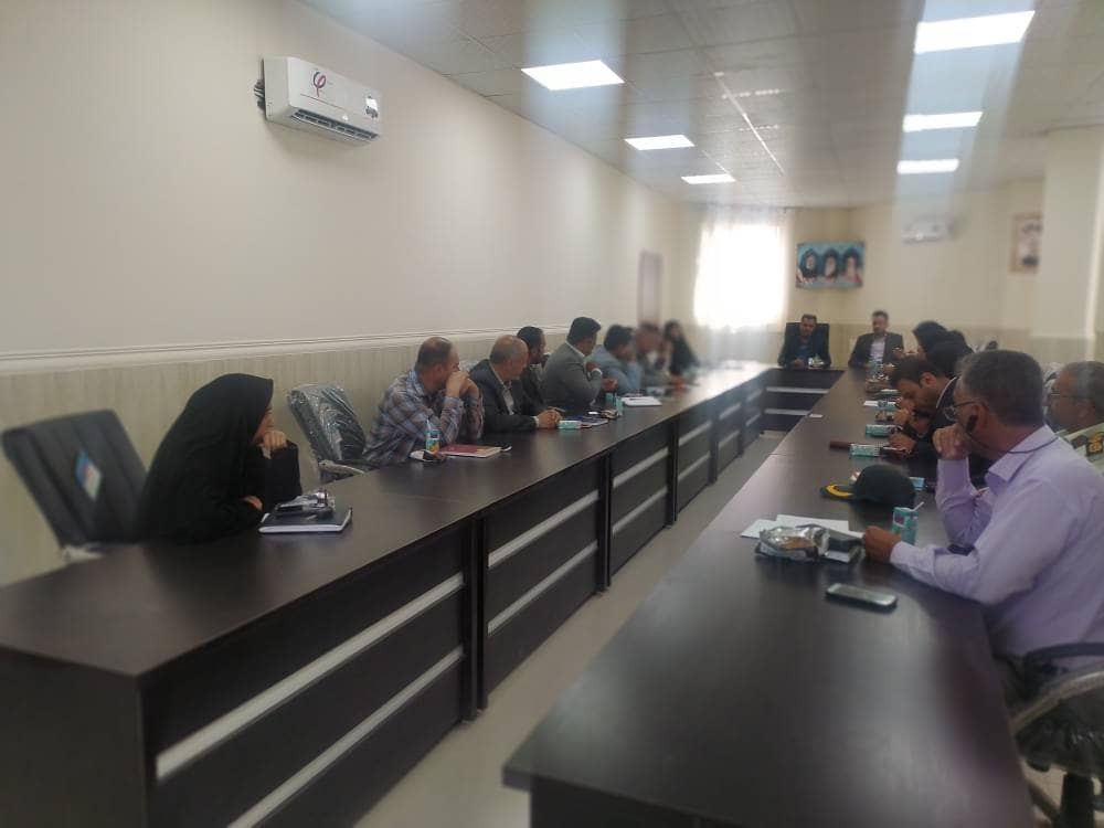 جلسه شورای بهداشت و سلامت در خرامه برگزار شد