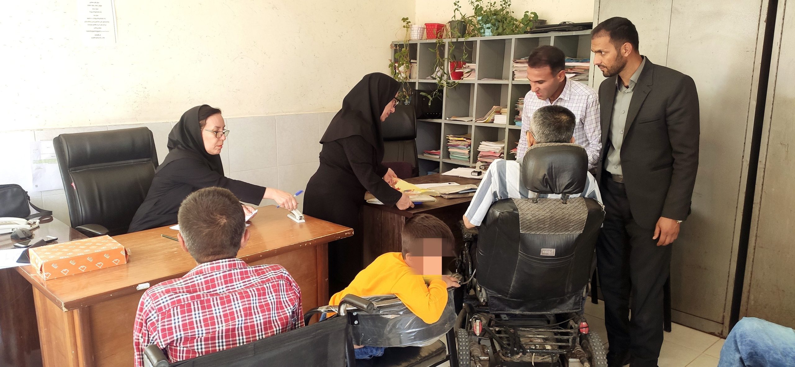 سومین کمیسیون پزشکی ویژه معلولین خرامه برگزار شد