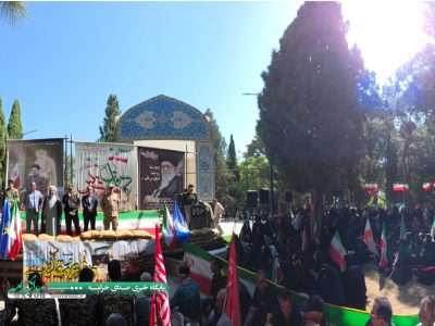 جان‌فدایان ایران در خرامه به میدان آمدند