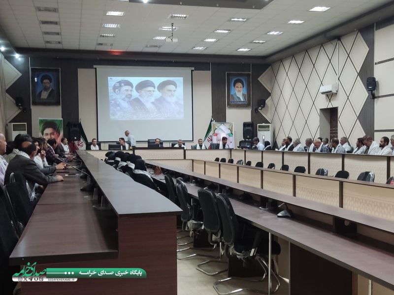 گردهمایی یادگاران دفاع مقدس جنگ های تحمیلی اول،دوم و سوم در خرامه